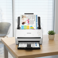 Scanner à alimentation par feuilles Epson DS-530II A4, numérisation recto verso en une seule passe, USB 3.0 pour la numérisation de contrats et de factures