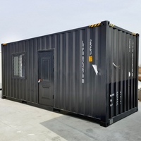 Maison conteneur préfabriquée portable extensible de 20 pieds - Design moderne, robuste et durable, certifiée ISO9001 pour bureau à domicile