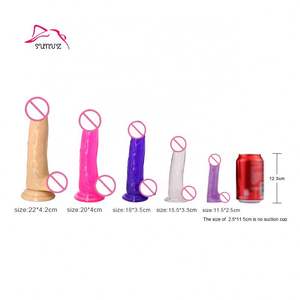 New York Gratisprobe Sex <span class=keywords><strong>Penis</strong></span> Silikon Dildos für Frauen Riesiger Realistischer Dildo Sexspielzeug Gummi Künstlicher <span class=keywords><strong>Penis</strong></span> Dildos für Frauen - Product Image 4