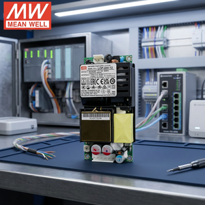 Fuente de Alimentación Conmutada Meanwell <span class=keywords><strong>LOP</strong></span>-200-12 Original de Taiwán, 200W, 12V, 16.7A, Ultrafina, para Comunicación Médica, con PFC - Product Image 4