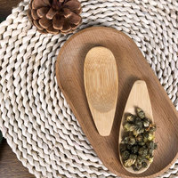 Vente directe d'usine nouvelle cuillère en bambou solide cuillère à thé poudre cuillère dégradable écologique cuillère en bambou