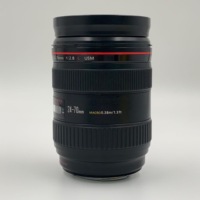 Objectif plein format d'occasion d'origine de haute qualité pour EF 24-70mm F/2.8L IS USM, taille de filtre 77mm, idéal pour la photographie de portrait