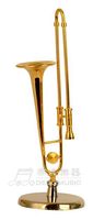 Plaqué or Mini Tuba Mini Cor Sousaphone Trompette Saxophone Cornet Or Musique Art