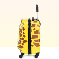Valise bagage pour enfants bagage à main droit pour enfants avec roues Dinosaur Hard Shell Spinner valise à roulettes pour le voyage
