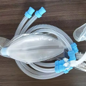 Suministro médico Silicona Reutilizable Corrugado Anestesia Circuito de respiración - Product Image 5