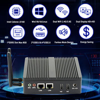 Fabricant de Mini PC Intel Celeron J3160 processeur 1.6GHz jusqu'à 2.24GHz Quad Core Dual Lan