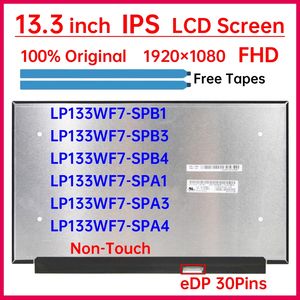 13.3 inç Laptop LCD Ekran LP133WF7-1 3 4 LP133WF7-SPA1 SPA3 SPA4 Ekran Matris Paneli Değiştirme 1920x1080 EDP 30 Pin - Product Image 2