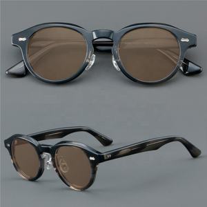 Testudinarious Gafas de Sol Polarizadas Uv400 con Logotipo Personalizado, Lentes de Sol Estilo Acetato OEM, Lentes de Sol de Lujo Vintage para Hombre - Product Image 6