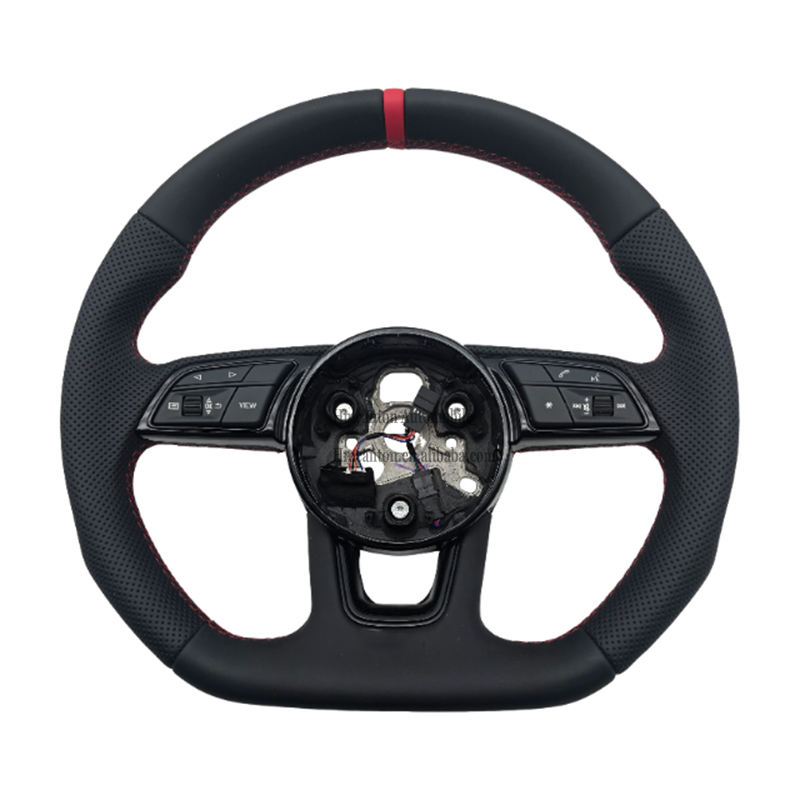 หนังเรียบมีรูพรุน + เย็บแถบสีแดง + ไม่มีไม้พาย