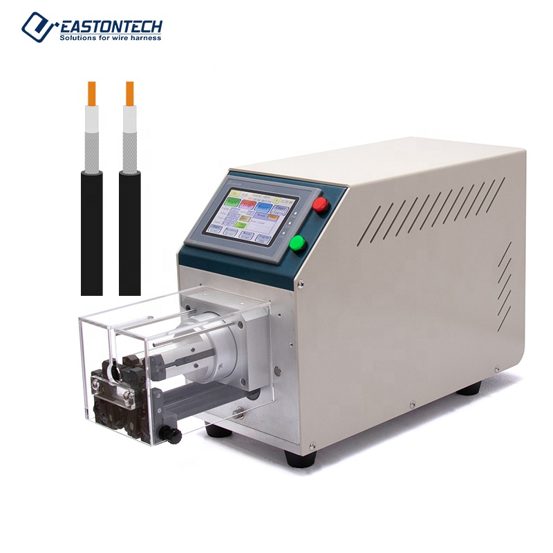 EW-06F Полуавтоматический инструмент для зачистки коаксиального кабеля Макс. 9 слоев для зачистки коаксиальных проводов Машина для зачистки коаксиальных проводов