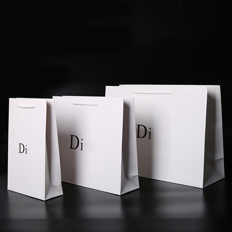 Пользовательская Мода с вашим собственным логотипом, печать косметики, роскошные подарочные бумажные пакеты для покупок с кнопкой