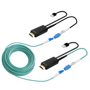 AOC 2.0ไฟเบอร์ออปติกแท้สำหรับ<span class=keywords><strong>สาย</strong></span> HDMI PVC Jacketed 10Gbps 4K ทนทานสำหรับโปรเจคเตอร์กล้อง HDTV แล็ปท็อปจอภาพ DVD - Product Image 1