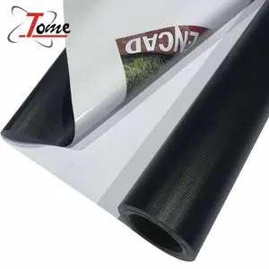 PVC哑光/光泽正面/背光/黑色背面柔性横幅可印刷材料