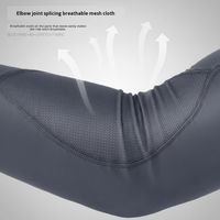 Manchons de refroidissement pour moto, protection UV, manchons de bras anti-transpiration pour la conduite et la protection solaire, manchons de bras en soie glacée
