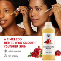 Huile de pépins de grenade à prix d'usine pour les soins de la peau, du corps et des cheveux, huile de support 100% pure pressée à froid, huiles essentielles en marque blanche