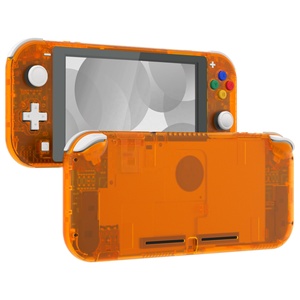 เคสใสสีส้ม EXtremeRate NSL สำหรับเปลี่ยนฝาครอบคอนโทรลเลอร์แบบพกพา สำหรับ Nintendo Switch Lite - Product Image 1