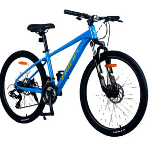 Vélo de montagne <span class=keywords><strong>TRIFOX</strong></span> 26 pouces en alliage d'aluminium, cadre rigide, 21 vitesses, freins à disque mécaniques, passage des câbles interne, idéal pour les trajets quotidiens - Product Image 1