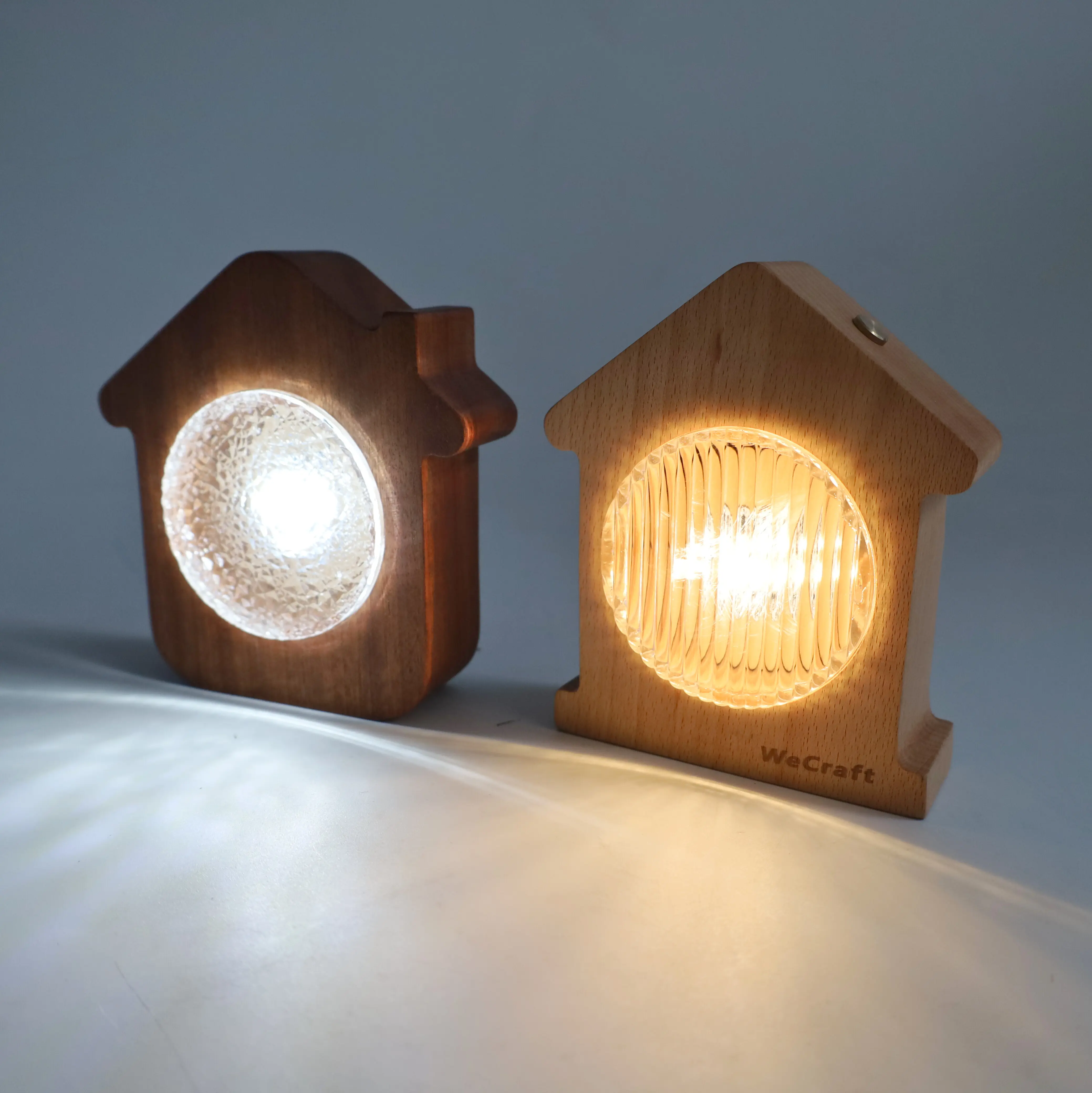 مصباح طاولة خشبي للمنزل بمستشعر لمس 3 ألوان أساسية مصباح LED قابل للإضاءة محمول ممتاز مصباح ليلي لتزيين المنزل