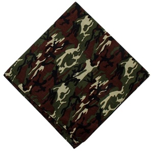 Bandana Mimetica OEM DYland per Uomo, 100% <span class=keywords><strong>Cotone</strong></span>, Quadrata 22x22 Pollici, Stile Europeo e Americano Personalizzato, Multifunzionale - Product Image 3