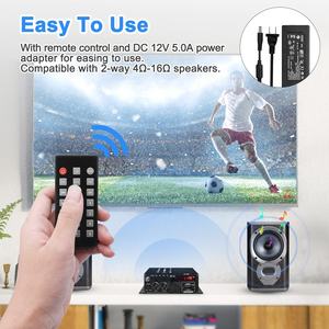 Amplificador de <span class=keywords><strong>Audio</strong></span> TDA7377 Chip AK-380 con Puerto USB, Gran Potencia 40Wx2, Amplificador de <span class=keywords><strong>Audio</strong></span> Americano para Auto, Hogar y Fiestas - Product Image 5