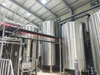 Équipement de brasserie économique 2000L avec cuves de fermentation en acier inoxydable pour la bière lager