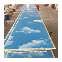 Panneaux de plafond en PVC marbré de marque en gros, isolation thermique avec livraison mondiale pour projets de maisons modernes