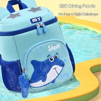 Sac à dos de maternelle pour enfants de 1 à 6 ans, motif dessin animé mignon, ultra-léger, réduisant le poids, sac seau imperméable en néoprène