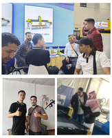 Mesin Router CNC Pemotong dan Pengukir Batu dengan Penggantian Mata Bor Otomatis Bersertifikat CE