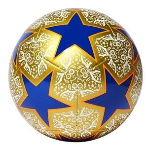 Ballon de football de haute qualité avec impression de logo personnalisée, nouveau style tendance, vente en gros à prix direct du fabricant - Product Image 3