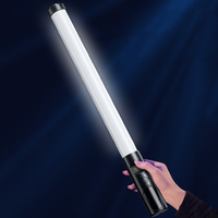 Baguette Lumineuse LED Photo RVB Colorée pour Photographie de Beauté avec Télécommande, Éclairage Portable