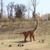 Nouveau design 2026 : Dinosaure animatronique pour parcs de trampolines et parcs à thème, par Dino City