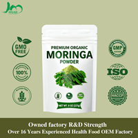 Mélange de poudre de Moringa et de Spiruline Double Superaliment Soutien Immunitaire