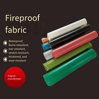 Rouleau de tissu en fibre de verre enduit de silicone pour joints de porte de four haute température, idéal pour l'étanchéité des équipements de boulangerie