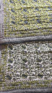 Una calidad Kantha Patchwork edredón estilo Vintage tamaño Queen algodón Kantha edredón suave Reversible manta de invierno para uso en Hotel - Product Image 3