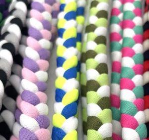 Cordon en nylon tressé de 12 mm à 3 brins, couleurs variées, cordon en nylon personnalisé torsadé - Product Image 2