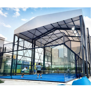 Quickly constructing the sunshade <b>roof</b> tension structure tennis, Padel and pickleball courts - Product Image 4