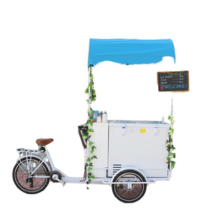 <span class=keywords><strong>Chariot</strong></span> de livraison de crème glacée à trois <span class=keywords><strong>roues</strong></span> électrique à carrosserie ouverte haute capacité - Product Image 1