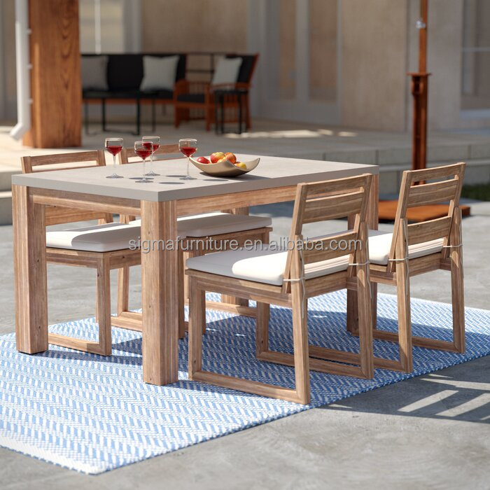 patio outdoor furniture garden furniture dining room sets Rectangular 4 - Person 54.25