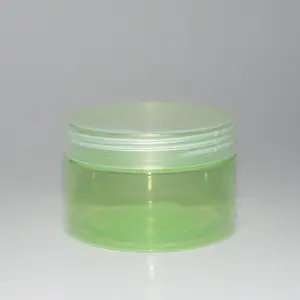 Contenant de crème pour le visage de soins de la peau FTS, pot cosmétique carré de 180g