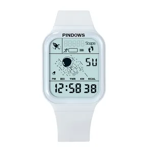 PINDOWS 8011OEM ODM Factory direct sales led display luminous watch children's waterproof analog and digital watch