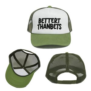 Casquettes de sport en <span class=keywords><strong>mousse</strong></span> personnalisées brodées avec visière incurvée pour l'été – Casquettes de baseball ajustables à 5 panneaux pour activités sportives en extérieur - Product Image 2