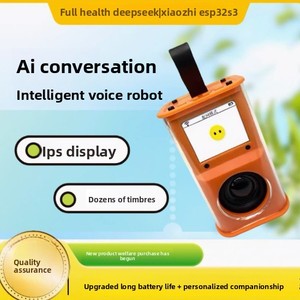 <span class=keywords><strong>Robot</strong></span> <span class=keywords><strong>de</strong></span> Compañía con Interacción por Voz DeepSeek <span class=keywords><strong>de</strong></span> XiaoZhi AI Speaker, Pantalla IPS ESP32, Ideal para Novias - Product Image 4
