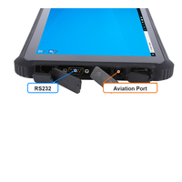 Nueva Tablet PC Resistente de 10.1 Pulgadas, Intel N100, Windows 11 Pro, IP65, Resistente al Agua, Tablet Industrial con Batería Intercambiable en Caliente, Personalizable