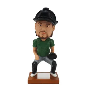 מותאם אישית שרף bobblehead עם לעשות לחימה-אמנות גוץ 9 סנטימטרים ובל ראש שולחן קישוט עיצוב הבית מזכרות