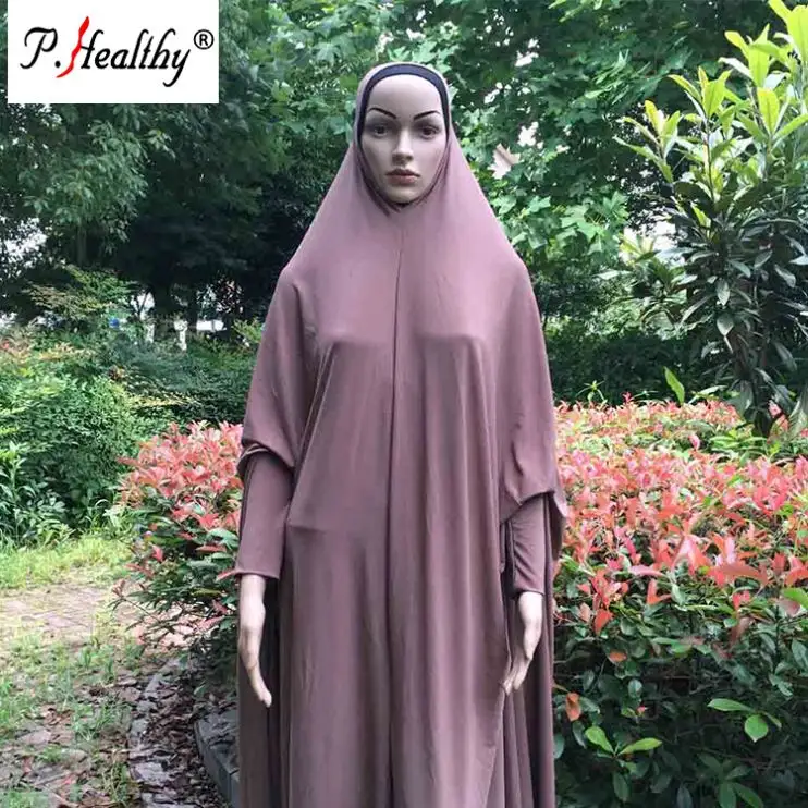 Vestido longo de oração de meio leste, roupas femininas islâmicas de abaya, oração