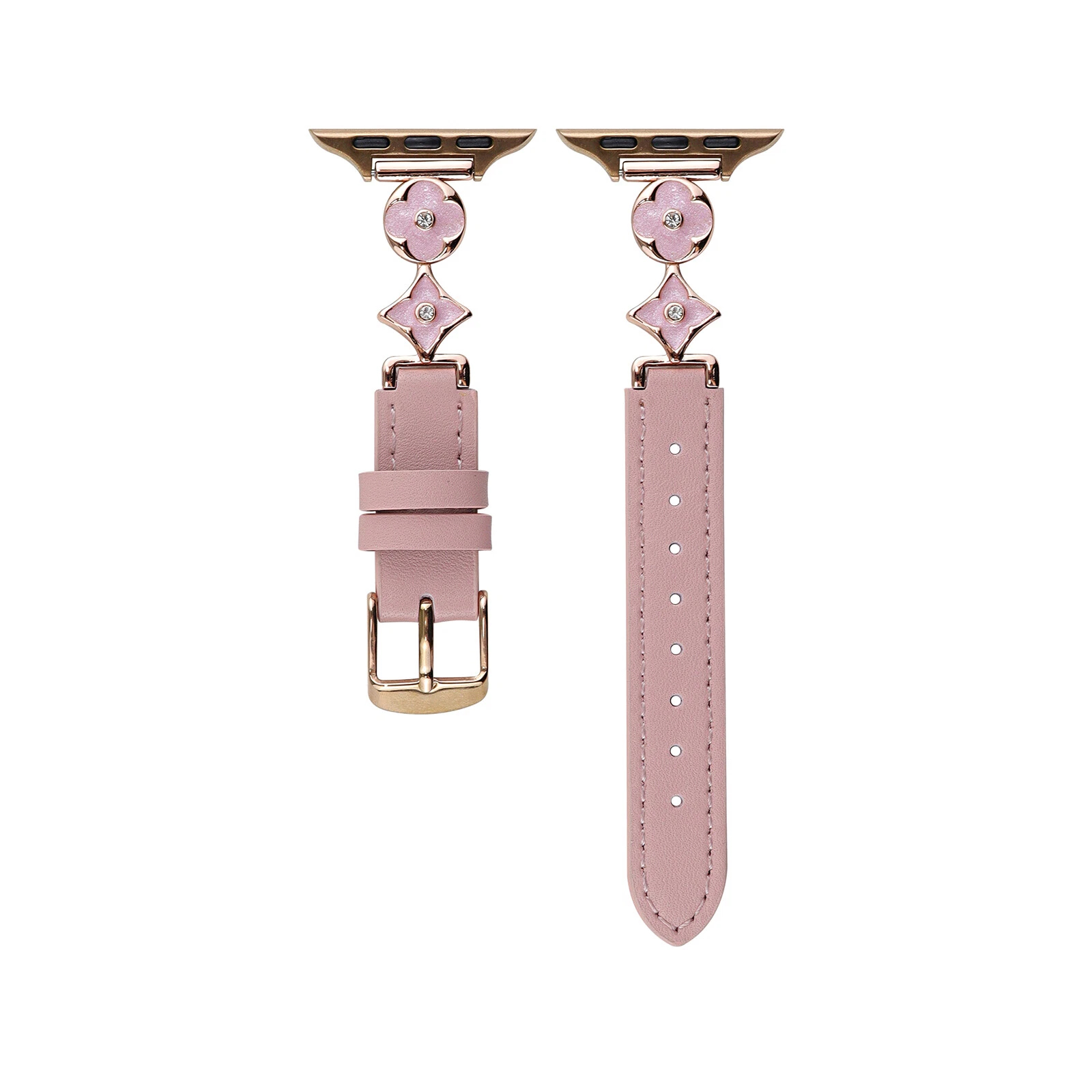 pink-gold plated bukle