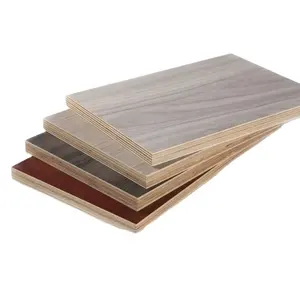 BANYUAN-madera contrachapada de eucalipto con superficie lisa para armarios, 18mm, 4x8 pies, melamina de alta calidad