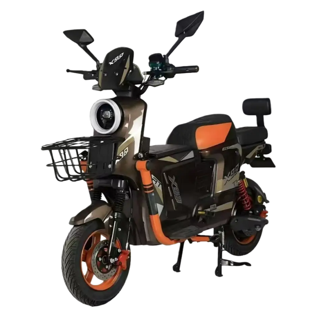 Cheap New Model Fast Long Range Rear Hub Motor 13AH Electronic EBIKE Moped Scooter for Adults