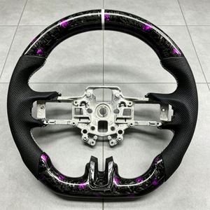 Vente directe d'usine, volant de voiture en fibre de carbone forgée pour Ford <span class=keywords><strong>Mustang</strong></span> S550 6ème génération Coupé <span class=keywords><strong>GT</strong></span> 350 500 R Shelby - Product Image 6