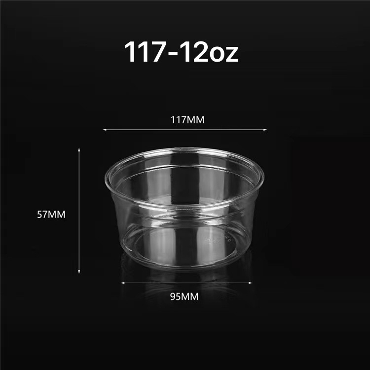 500 bols de gelée glacée, 410 ml chacun, 117 mm de diamètre.